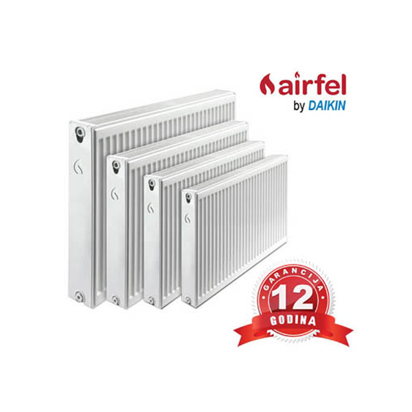 Radijator pločasti 22/600/600 sa priborom AIRFEL